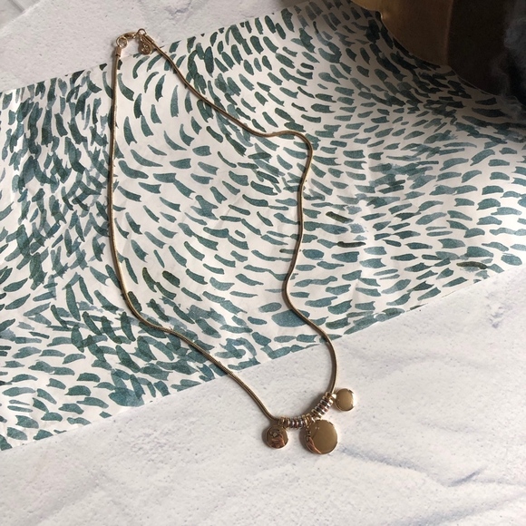 Loft 2 Piece Jewelry Lot Necklace and Earrings - Picture 2 of 8